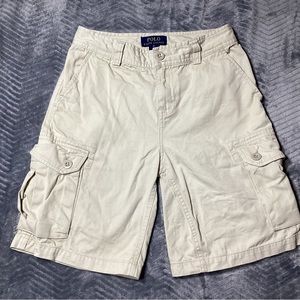 Boys Polo Ralph Lauren Khaki Cargo Shorts 10